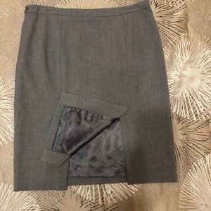 BCBG MaxAzria women grey dress skirt size 4